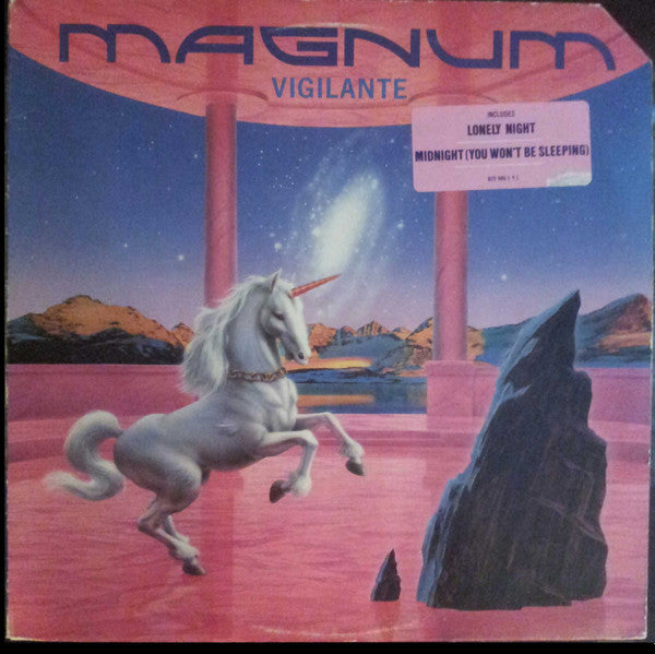 Magnum (3) : Vigilante (LP, Album, Promo)