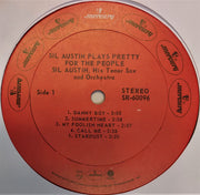 Sil Austin : Sil Austin Plays Pretty For The People (LP, RE)