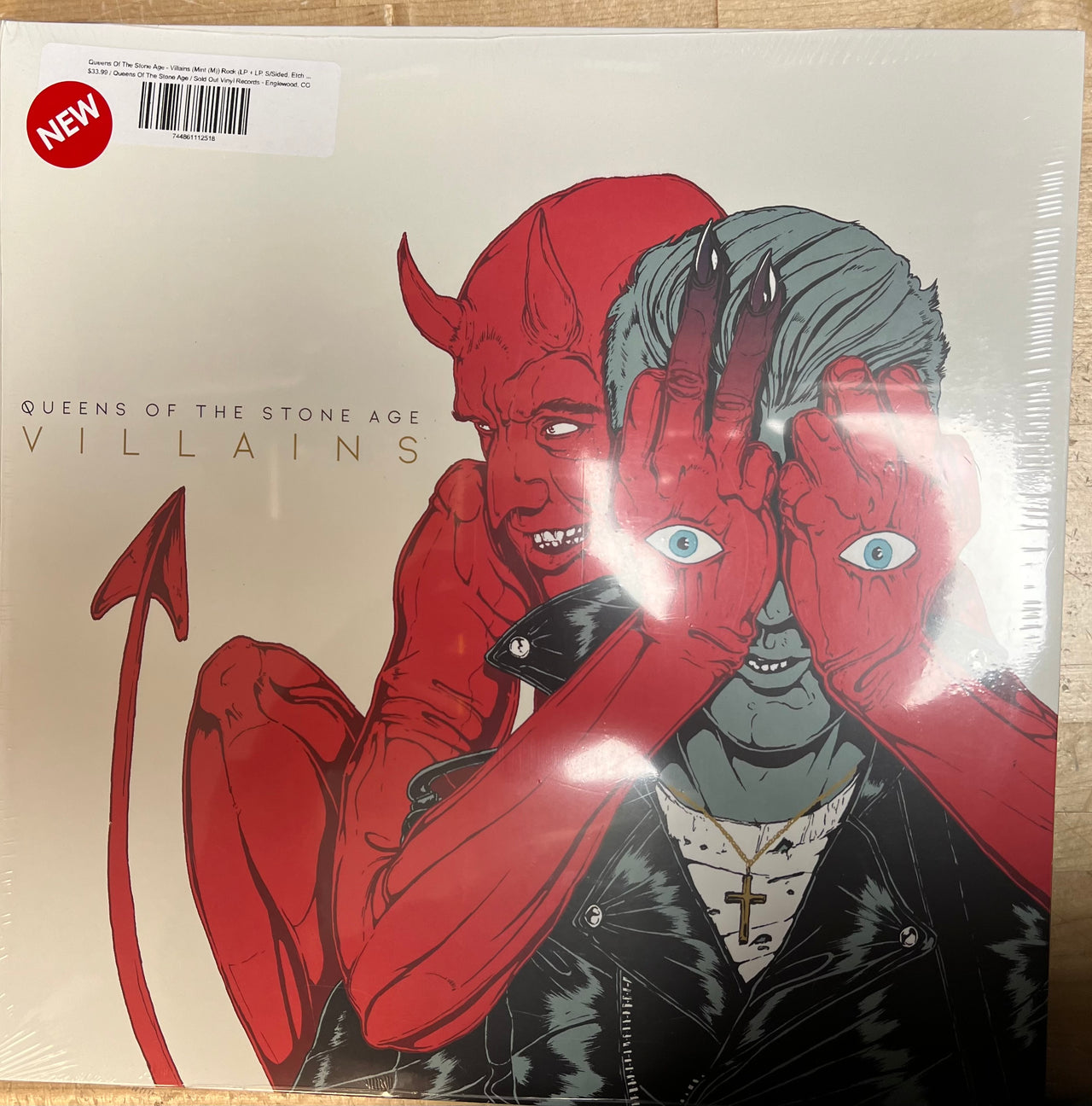 Queens Of The Stone Age - Villains (Mint (M)) Rock (LP + LP, S/Sided, Etch + Album)