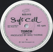 Soft Cell : Torch (12", Single)