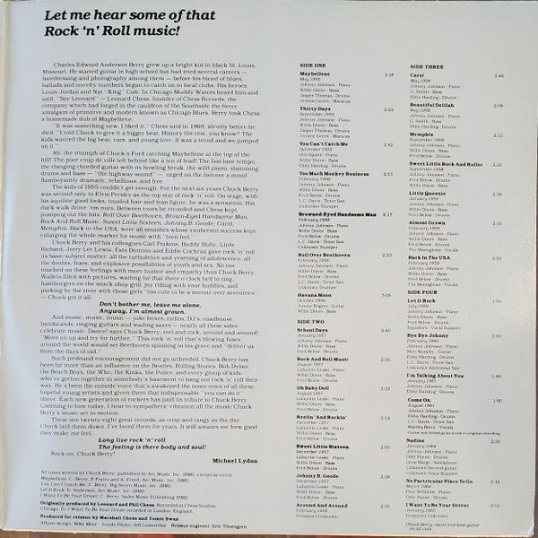 Chuck Berry : The Great Twenty-Eight (2xLP, Comp, Promo)