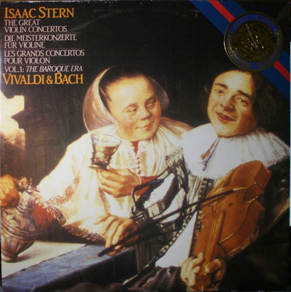 Isaac Stern / Antonio Vivaldi & Johann Sebastian Bach : The Great Violin Concertos Vol. 1: The Baroque Era (2xLP, Comp)