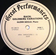 Bach* / Glenn Gould : The Goldberg Variations - Glenn Gould's Debut Recording Of 1955 (LP, Album, RM)