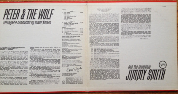 Buy Jimmy Smith : Peter & The Wolf (LP, Album, Gat) Online for a