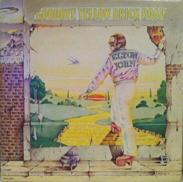 Elton John : Goodbye Yellow Brick Road (2xLP, Album, Club, Tri)