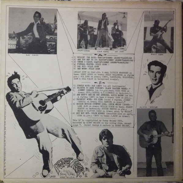 Various : Rollin' The Rock Vol. 1 (LP, Comp)