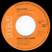 Evelyn King : Love Come Down (7", Single)