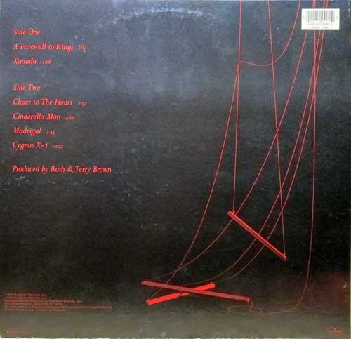 Rush : A Farewell To Kings (LP, Album, RE, Gat)