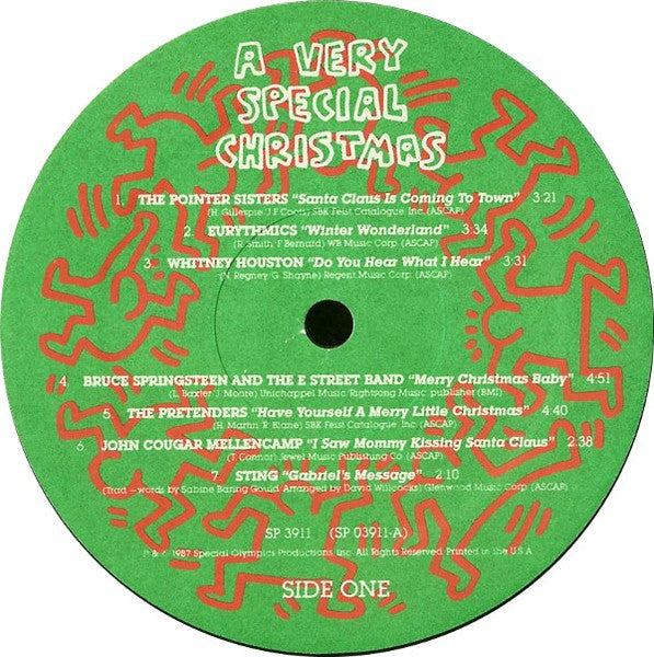 Various : A Very Special Christmas (LP, Comp, Gol)
