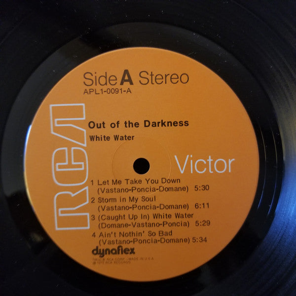 White Water (4) : Out Of The Darkness (LP, Album)