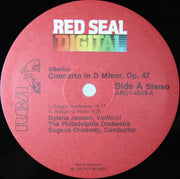 Dylana Jenson, Eugene Ormandy, The Philadelphia Orchestra, Sibelius*, Saint-Saëns* : Violin Concerto / Introduction & Rondo Capriccioso  (LP, Album, RE)
