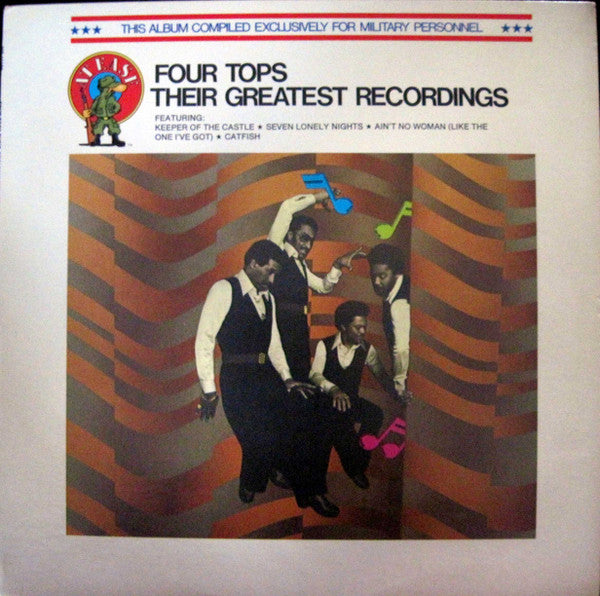Four Tops : Their Greatest Recordings (LP, Comp)