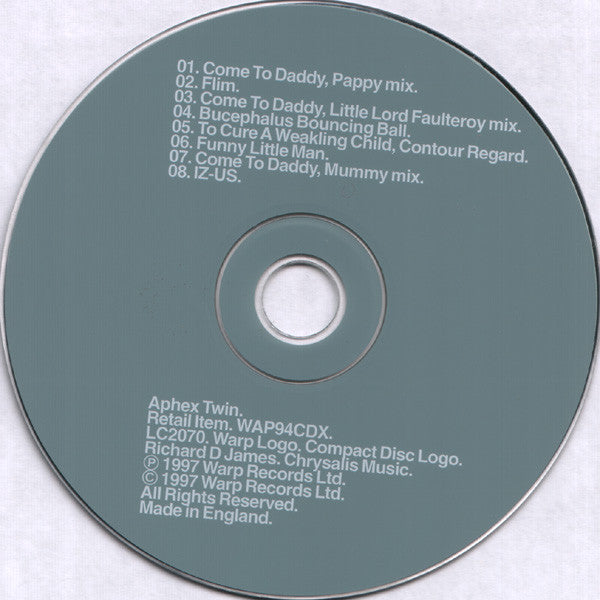 Aphex Twin : Come To Daddy (CD, MiniAlbum)