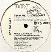 Daryl Hall - John Oates* : Adult Education (12", Promo)