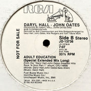 Daryl Hall - John Oates* : Adult Education (12", Promo)