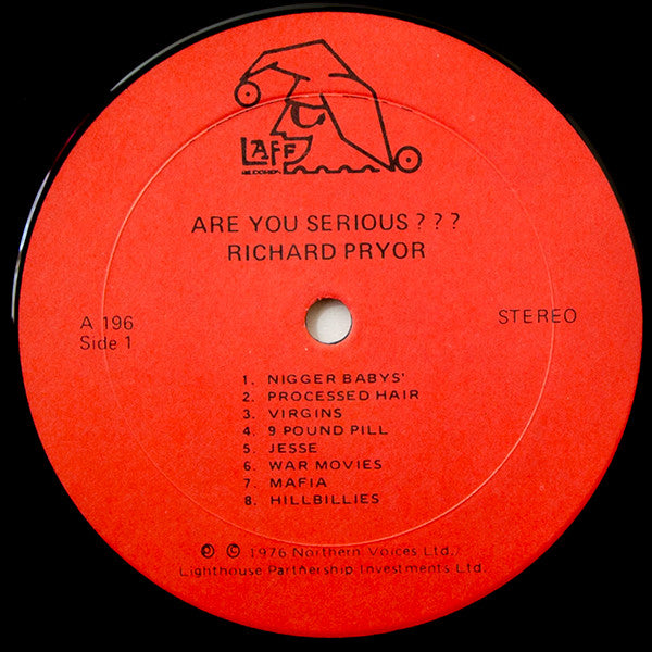 Richard Pryor : Are You Serious??? (LP, Album)