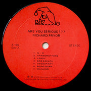 Richard Pryor : Are You Serious??? (LP, Album)