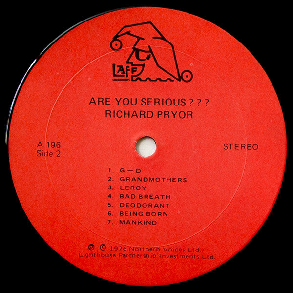 Richard Pryor : Are You Serious??? (LP, Album)