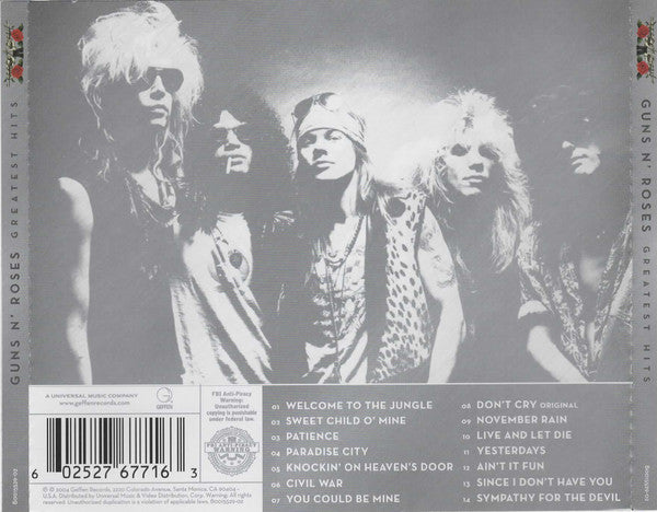 Guns N' Roses : Greatest Hits (CD, Comp)