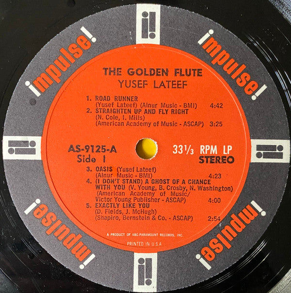 Yusef Lateef : The Golden Flute (LP, Album)
