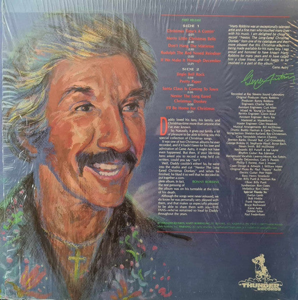Marty Robbins : A Christmas Remembered (LP, Album)