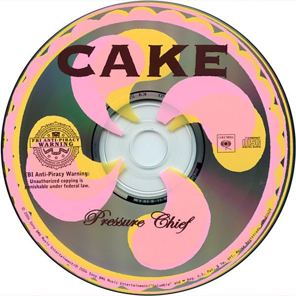 Cake : Pressure Chief (CD, Album)