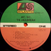 AC/DC : '74 Jailbreak (LP, Album, Comp, All)