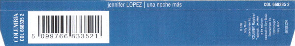 Jennifer Lopez : Una Noche Más (CD, Single)