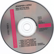Jennifer Lopez : Una Noche Más (CD, Single)