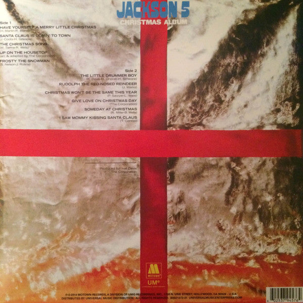 Jackson 5* : Jackson 5 Christmas Album (LP, Album, RE)