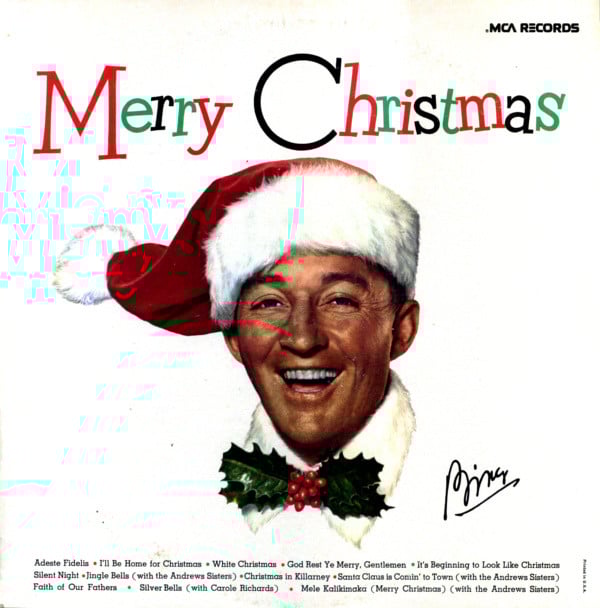 Bing Crosby : Merry Christmas (LP, Album, Comp, Mono, RE, Bla)
