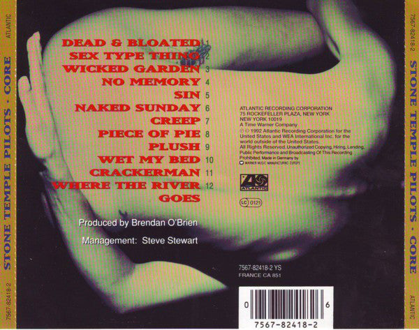 Stone Temple Pilots : Core (CD, Album)