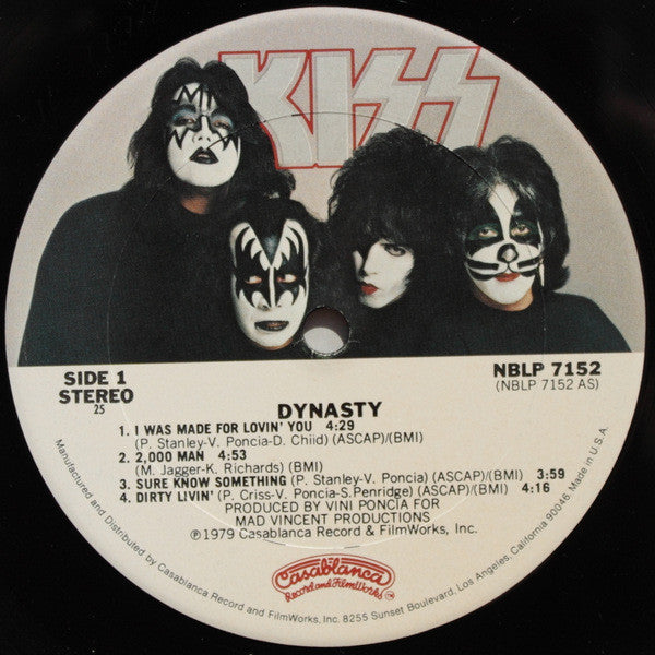 Kiss : Dynasty (LP, Album, 25)