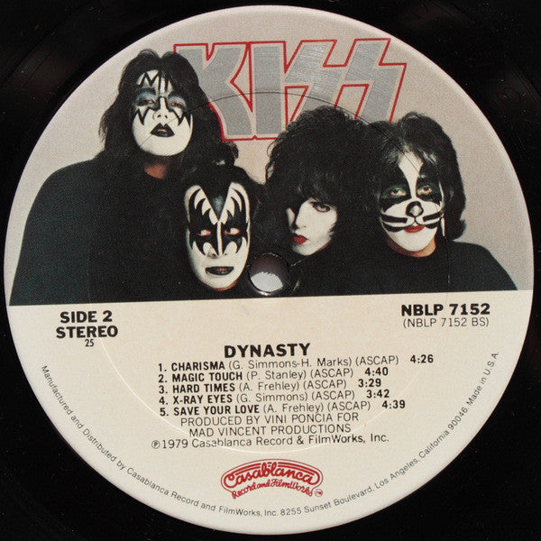 Kiss : Dynasty (LP, Album, 25)