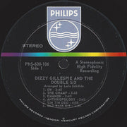 Dizzy Gillespie & The Double Six Of Paris* : Dizzy Gillespie & The Double Six Of Paris (LP, Album)