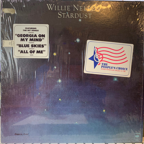 Willie Nelson : Stardust (LP, Album, San)