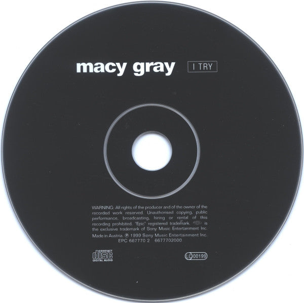 Macy Gray : I Try (CD, Maxi)