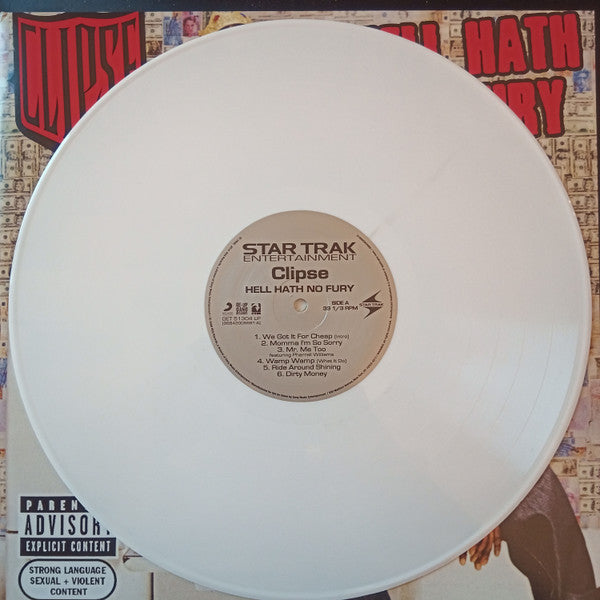 Clipse : Hell Hath No Fury (LP, Album, Ltd, RE, Whi)