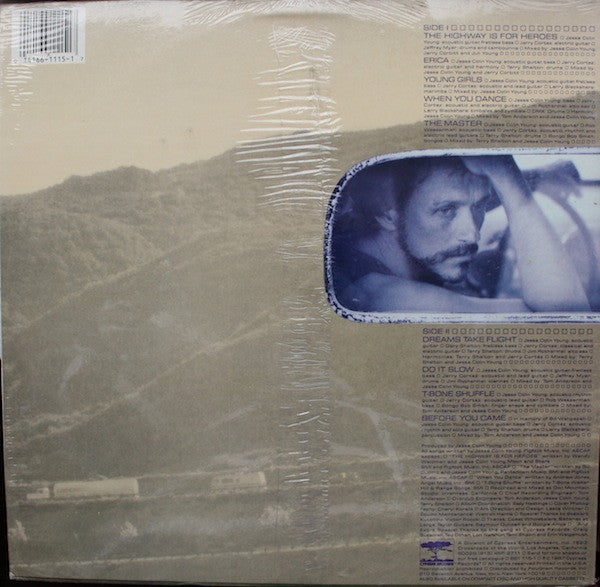 Jesse Colin Young : The Highway Is For Heroes (LP, Album, Promo)