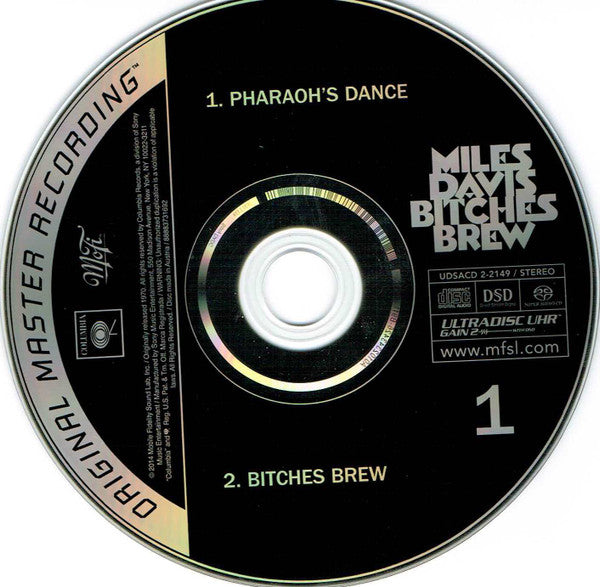 Miles Davis : Bitches Brew (2xSACD, Hybrid, Album, Ltd, Num, RE, RM, Gat)