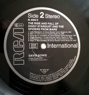 David Bowie : The Rise And Fall Of Ziggy Stardust And The Spiders From Mars (LP, Album, RE)