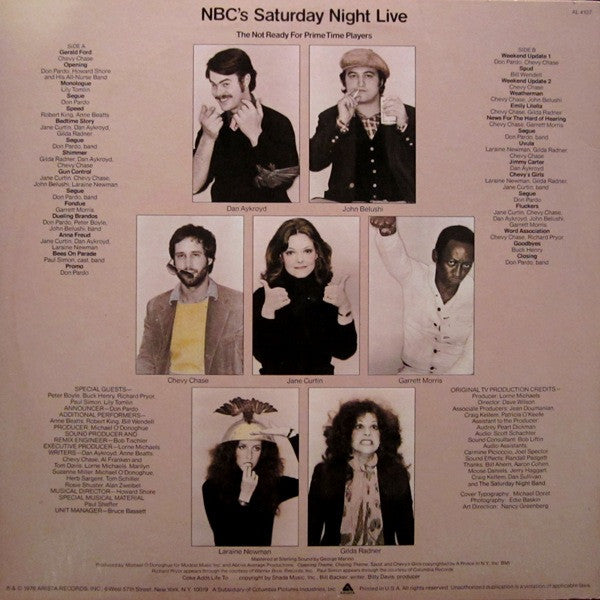 Various : NBC's Saturday Night Live (LP, Album, PRC)