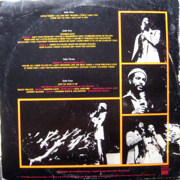Marvin Gaye : Live At The London Palladium (2xLP, Album)