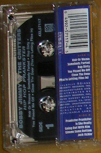 Bobby Jimmy And The Critters : Hip Hop Prankster (Cass, Album)