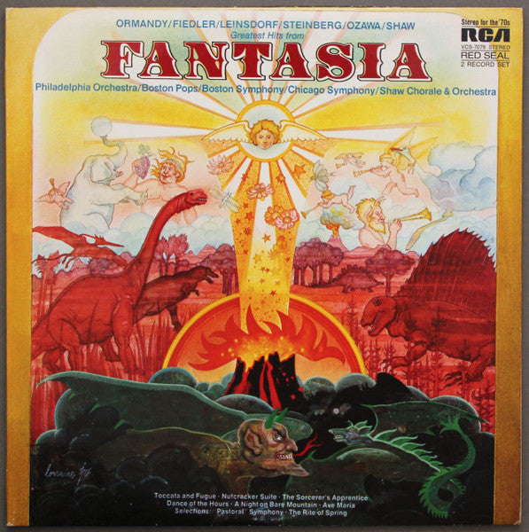 Various : Greatest Hits From Fantasia (2xLP, Album, Comp, Ind)