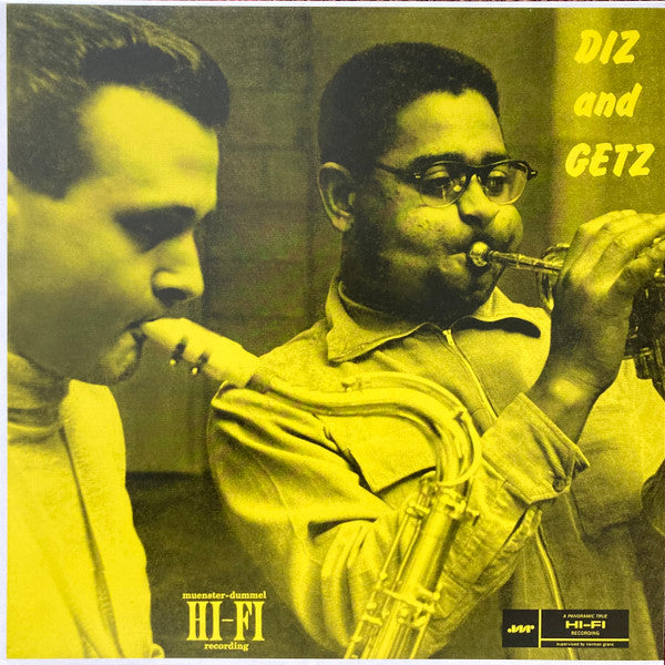 Dizzy Gillespie And Stan Getz : Diz And Getz (LP, Album, RE, 180)