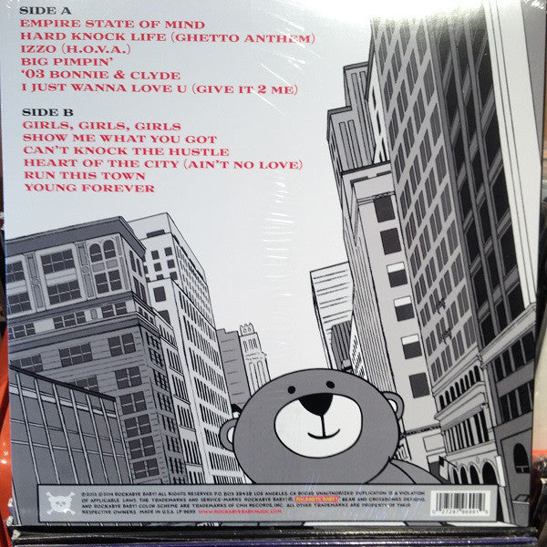 Andrew Bissell : Rockabye Baby! Lullaby Renditions Of Jay Z (LP, Album, Whi)