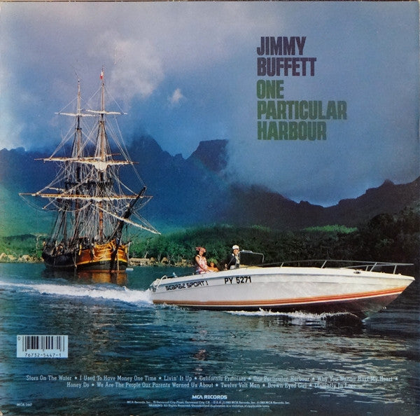 Jimmy Buffett : One Particular Harbour (LP, Album, Pin)