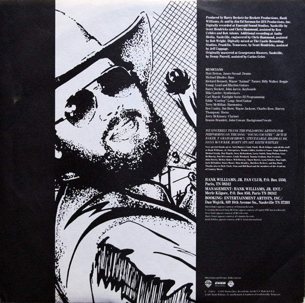 Hank Williams Jr. : Born To Boogie (LP, Album, All)