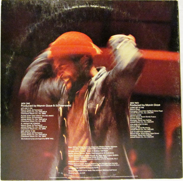Marvin Gaye : Let's Get It On (LP, Album, Hol)